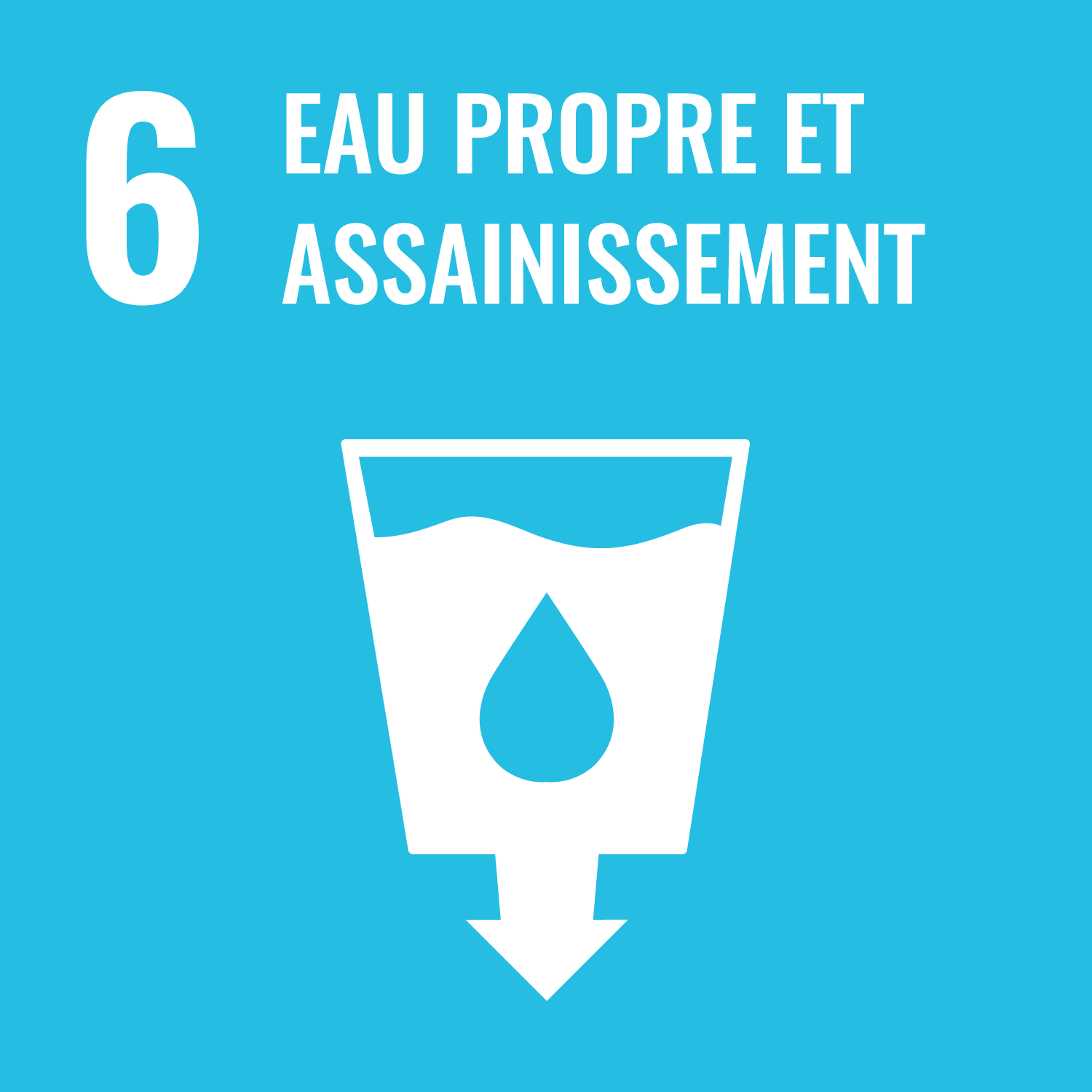 Objectif de développement durable 6: Eau propre et assainissement;